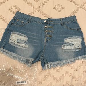 Women’s denim shorts